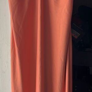 Prologue Terracotta V-Neck Dress
